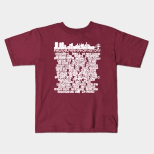 Philadelphia Hip Hop History Kids T-Shirt